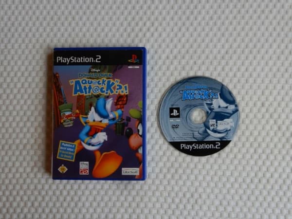 Donald Duck Quack’s Attack on the PlayStation 2 (PS2) #6318