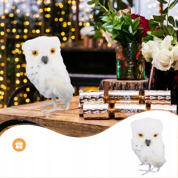DECORATIVE WHITE OWL – A UNIQUE ORNAMENTAL FIGURINE