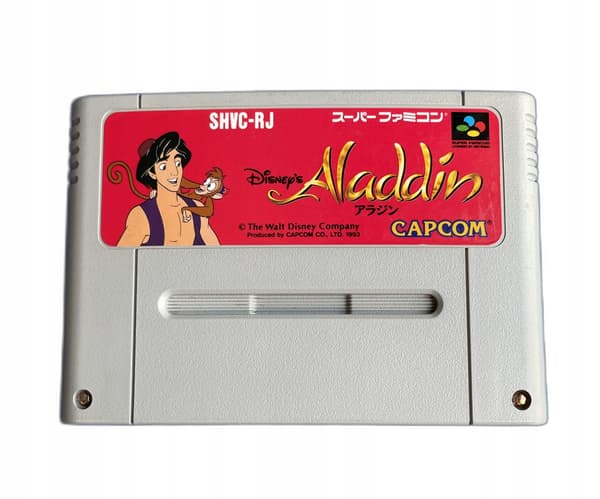 Disney's Aladdin for the SFC (NTSC-J)
