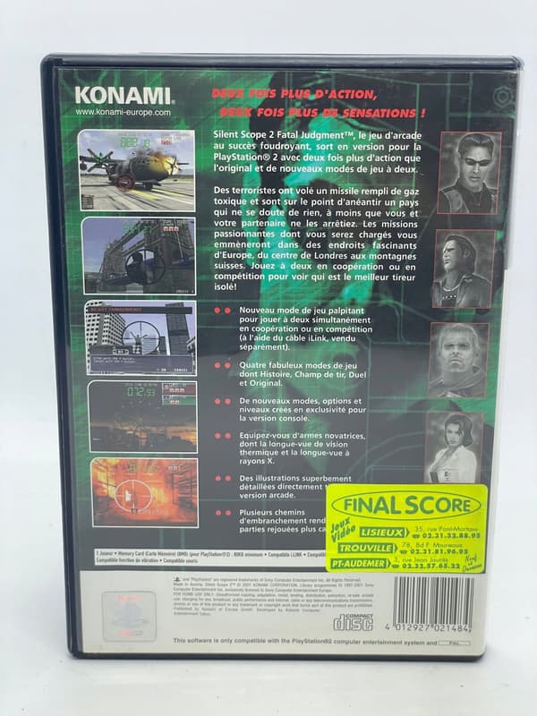 Silent Scope 2: Fatal Judgement (PS2)