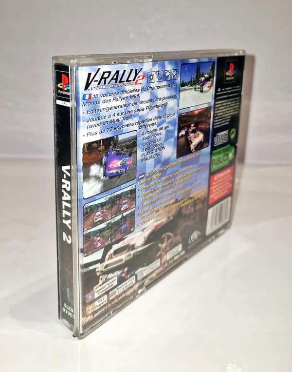 The game V-Rally 2 for PSX – READ THE DESCRIPTION!