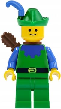 Lego figure cas132a Forestman Castle 6077, 1 piece