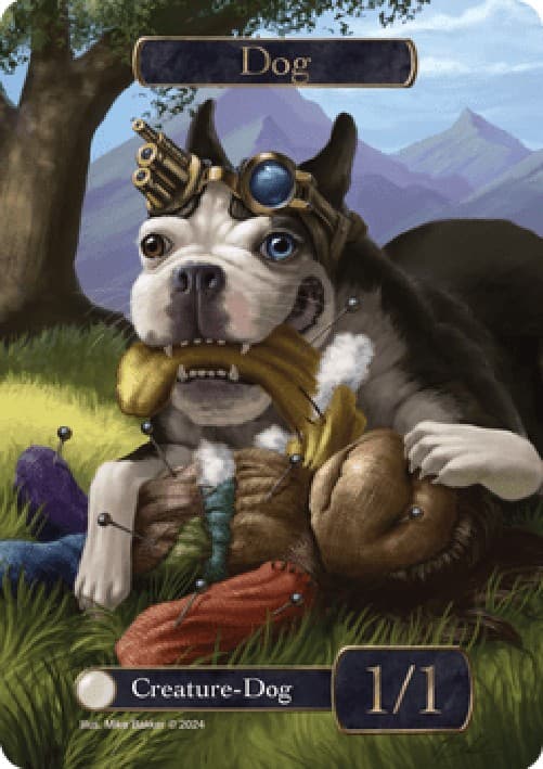 Magic: The Gathering Dog Token