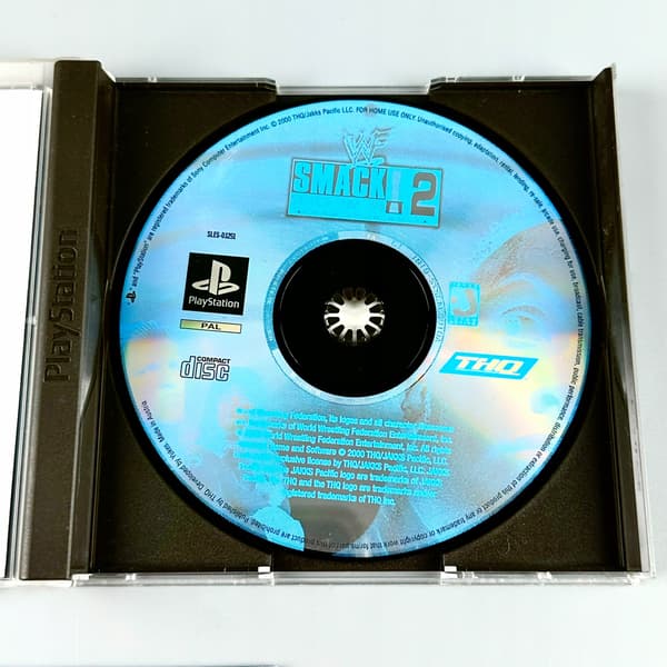 WWF SmackDown! 2: Know Your Role | PS1 | PSX | PLAYSTATION | 3xA SET