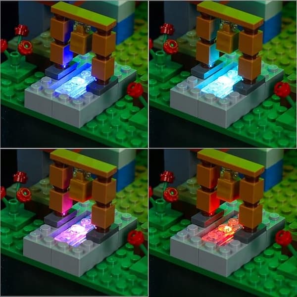 REPLACEMENT LIGHTING SET COMPATIBLE WITH LEGO SET 21188