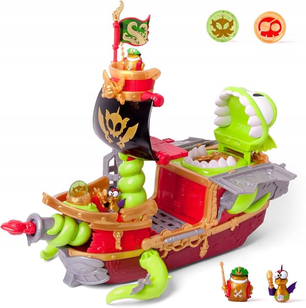 Magicbox Kraken ship with Piratix figures