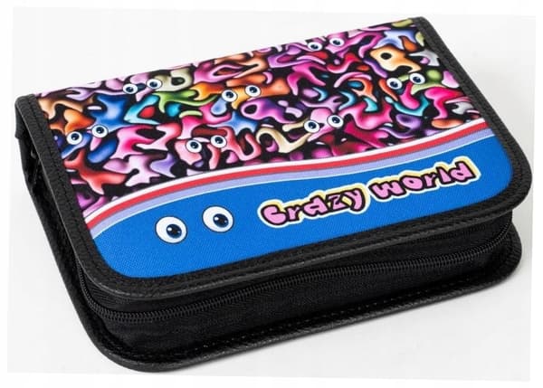 Crazy 2 pencil case with 2 flaps