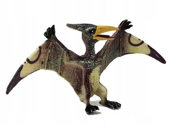 Stegosaurus and Pteranodon Dinosaur Figurine Set