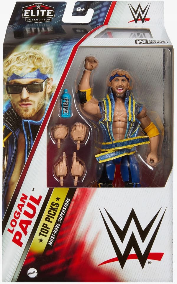 MATTEL WWE Elite Top Picks Logan Paul Figure