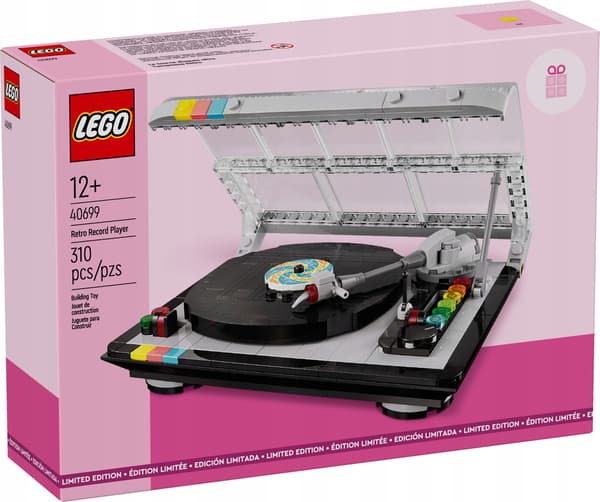LEGO Creator 40699 Retro Turntable with Vinyl Record