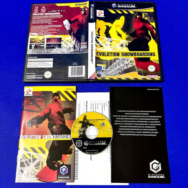 Evolution Snowboarding | NINTENDO GAMECUBE | 3xA SET