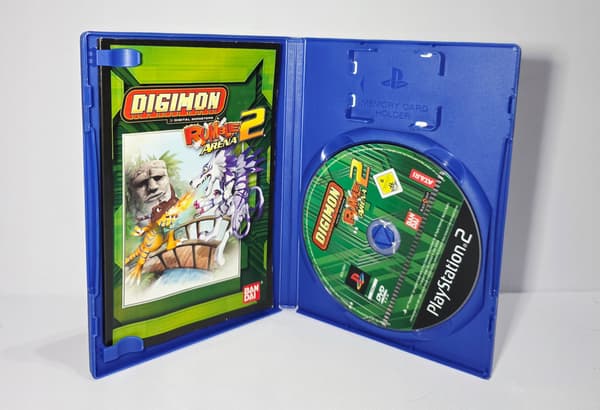 Digimon Rumble Arena 2 PS2 3XA Disc + Manual