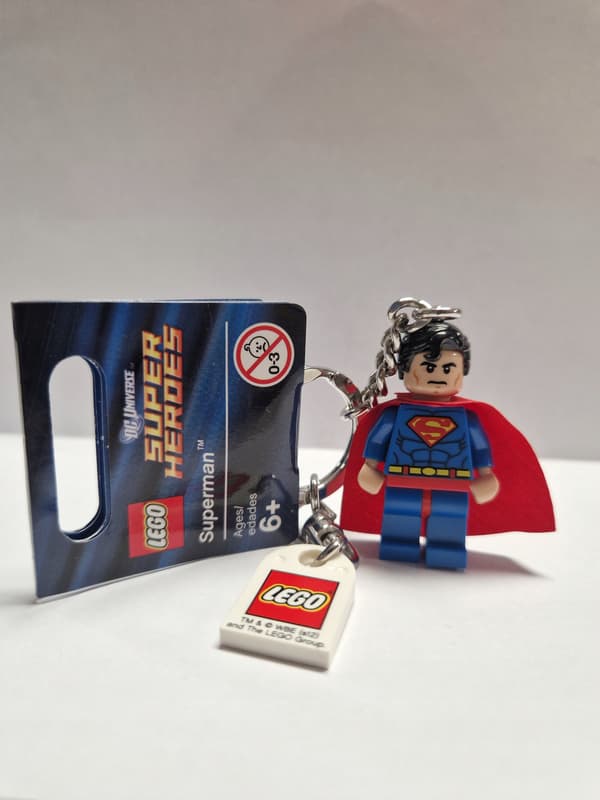 LEGO Super Heroes Superman Keyring 853430