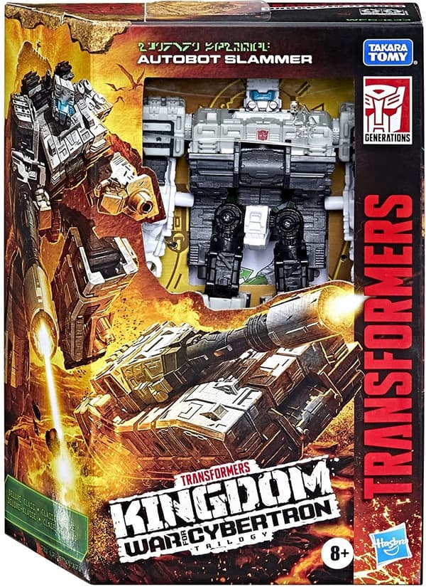 Transformers Kingdom Deluxe Autobot Slammer WFCK33