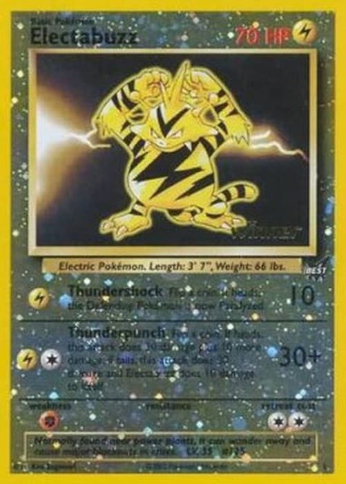 Pokemon TCG Electabuzz