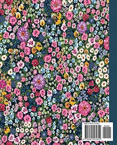 Flowers Composition Notebook: Vintage Flowers Composition Notebook, Cool cu