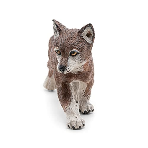 Papo - 50284 - Figurine - Wolf cub, Multicoloured