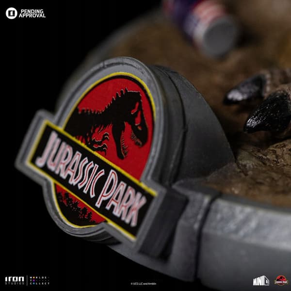 IRON STUDIOS JURASSIC PARK – DILOPHOSAURUS MINI-FIGURE