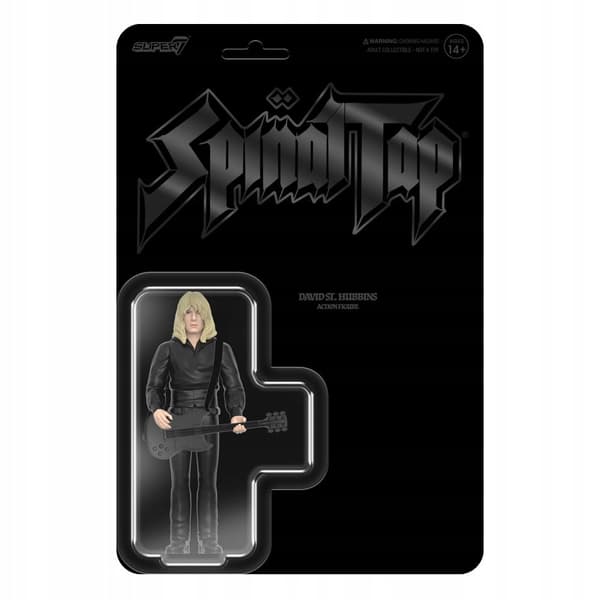 This Is Spinal Tap David St Hubbins figurine, 10 cm, black, Super7