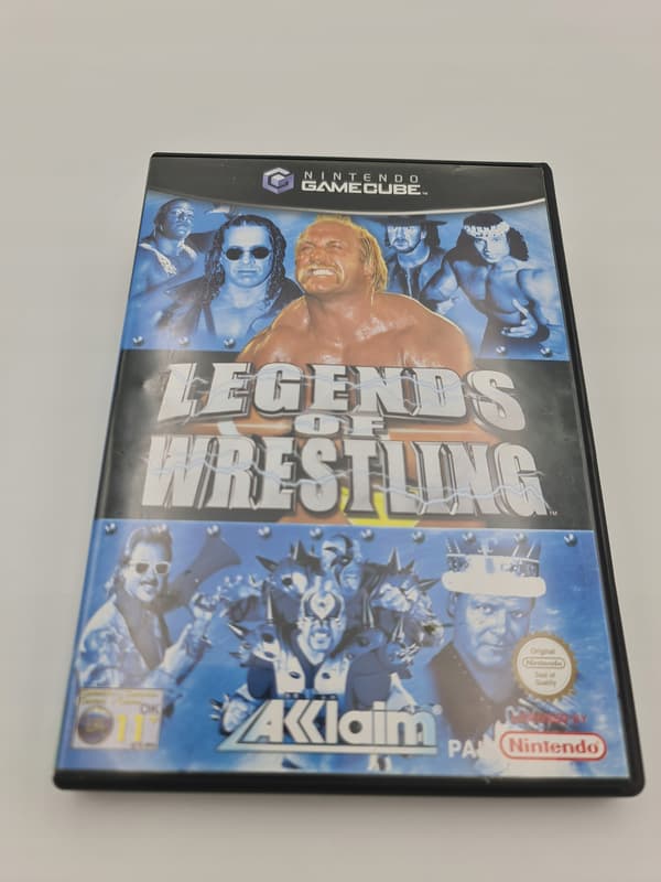 NINTENDO GAMECUBE LEGENDS OF WRESTLING