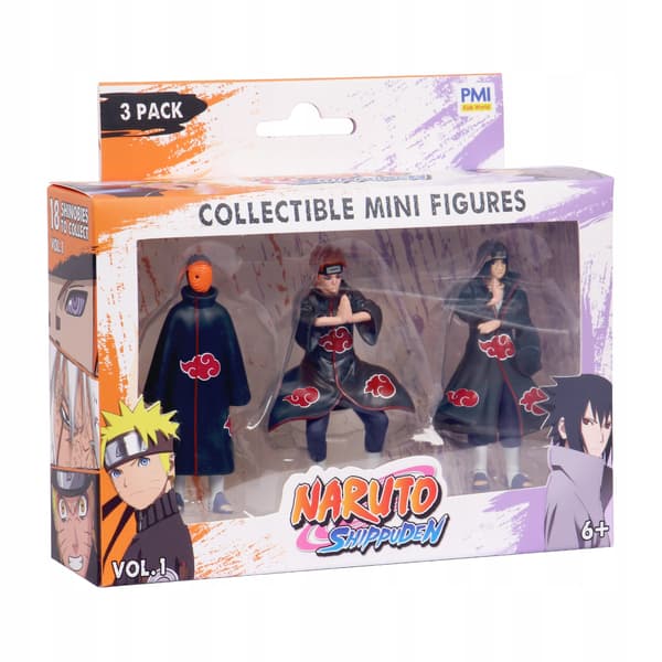 NARUTO SHIPPUDEN FIG.3PACK MIX NSH2021 11644