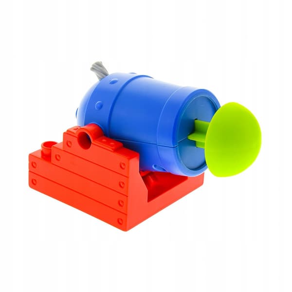 LS NEW LEGO DUPLO BLUE CANNON THAT FIRES A BALL