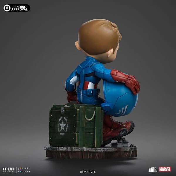Captain America sculpture, MiniCo, Marvel