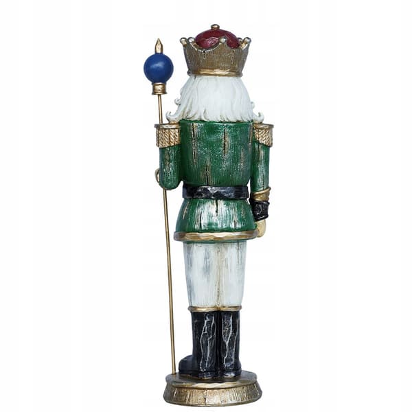 10-inch Christmas Nutcracker Soldier Birthday Present Desktop Display Green