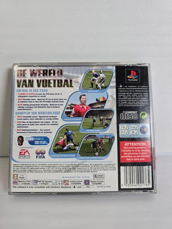 FIFA 2000 PS1 PSX (1999) PlayStation (PSX) – boxed