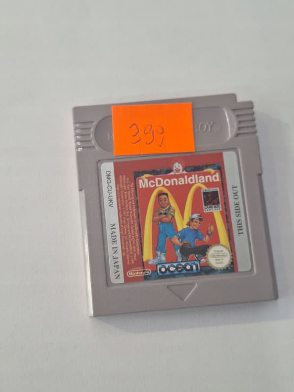 McDonaldland Nintendo Game Boy Classic, BDB, Gaming Centre