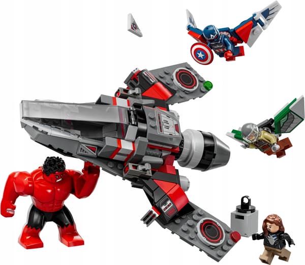 LEGO MARVEL 76292 CAPTAIN AMERICA VS THE RED HULK building set