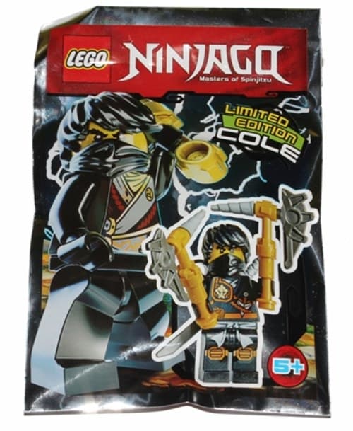 LEGO 891611 - Ninjago - COLE + WEAPONS - limited edition - NEW