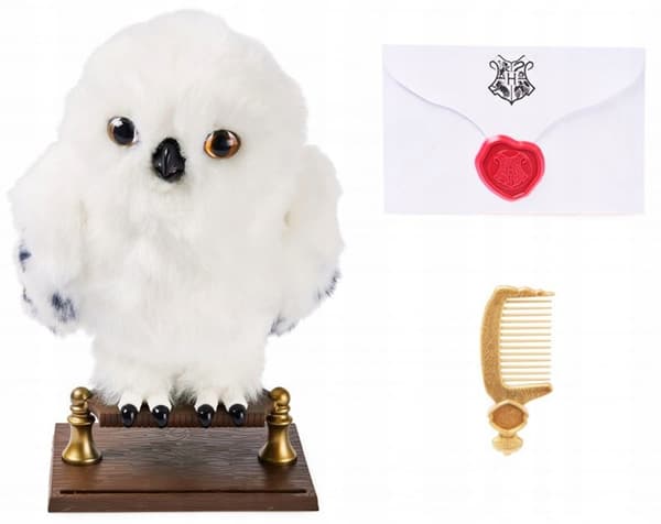 HARRY POTTER HEDWIG INTERACTIVE OWL WITH 15 FUNCTIONS – PLUSH TOY