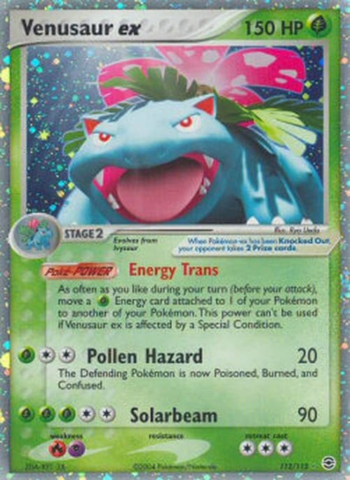 Pokemon Venusaur ex