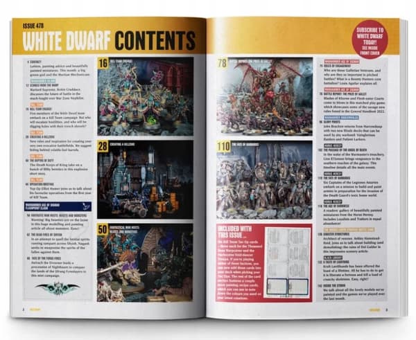 White Dwarf 478 July 2022 Games Workshop Hobby Magazine
