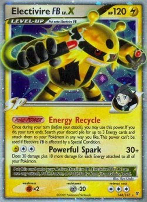 Pokemon Electivire [FB] LV.X