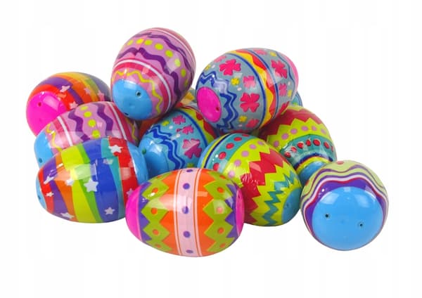 EASTER SET OF DINOSAUR EGG ORNAMENTS