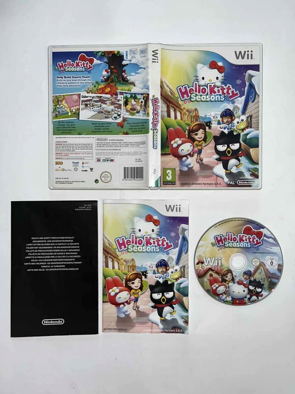 HELLO KITTY SEASONS NINTENDO Wii