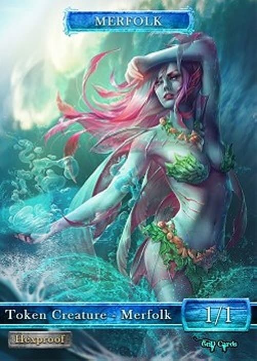Magic: The Gathering Merfolk Token