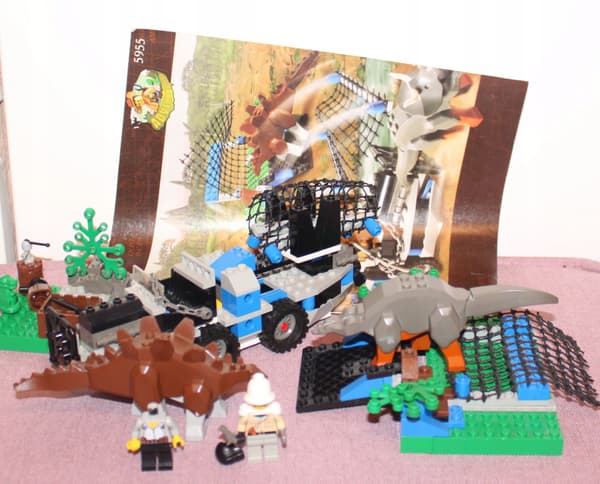 LEGO Classic ADVENTURES 5955 INSTRUCTIONS: All-Terrain Trapper SET