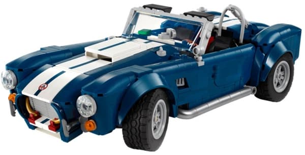 LEGO Shelby Cobra 427 S/C set, 1,241 pieces