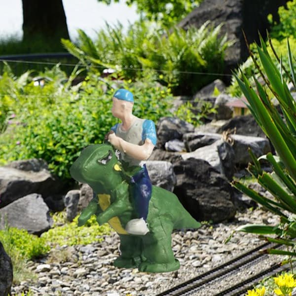 1/64 scale figurines – DIY model – Party Favour scene – Small dinosaur set