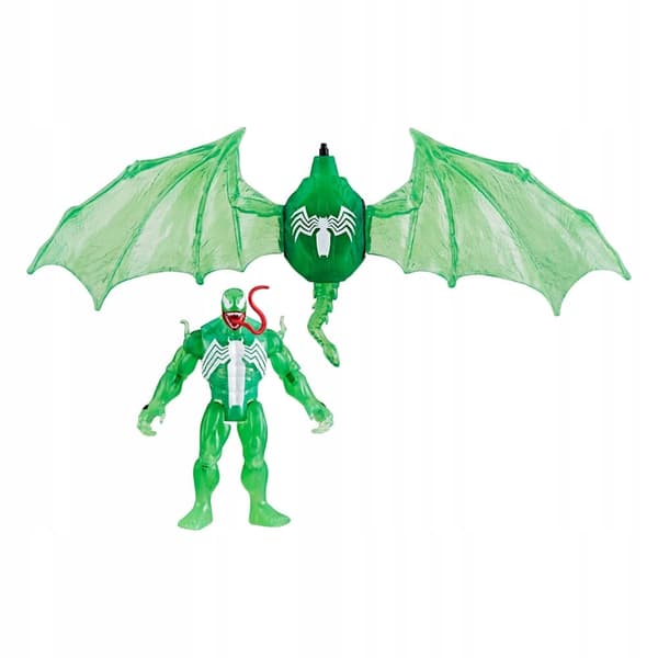 Hasbro Marvel Spider-Man Epic Hero Web Splashers Green Symbiote Figure