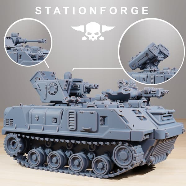 Socratis Predator Tank – Station Forge – 3D printing