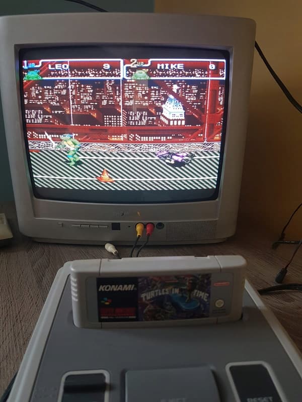 Turtles 4: In Time – Nintendo SNES, PAL version, No. 2