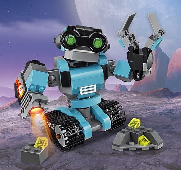 LEGO CREATOR 31062 Glowing Explorer Robot – ONE-OF-A-KIND