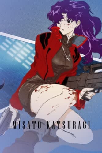 Misato Katsuragi Notebook: Lined Pages Notebook, Small Size, 6x9 inches / 1