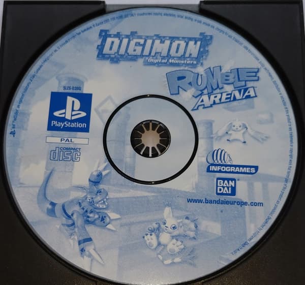 DIGIMON RUMBLE ARENA for PlayStation (PSX) – DISC ONLY