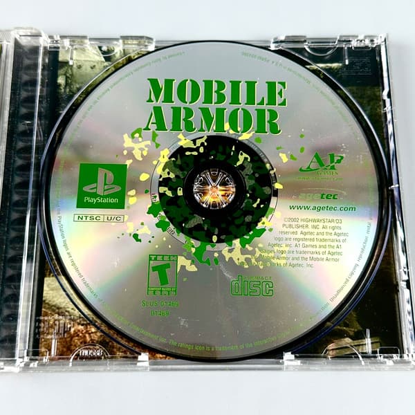 Mobile Armor | PS1 | PSX | PLAYSTATION 1 | 3xA SET