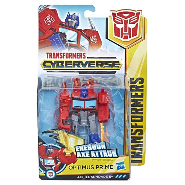 TRANSFORMERS CYBERVERSE OPTIMUS PRIME FIGURINE BY HASBRO E1901